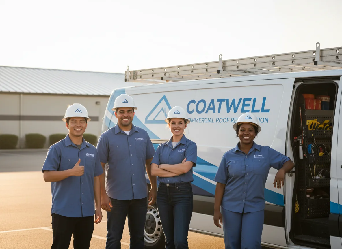 Commercial roof coating company in Hunter, NY
